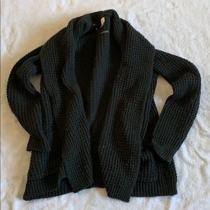 Target Black Blanket Cardigan - M